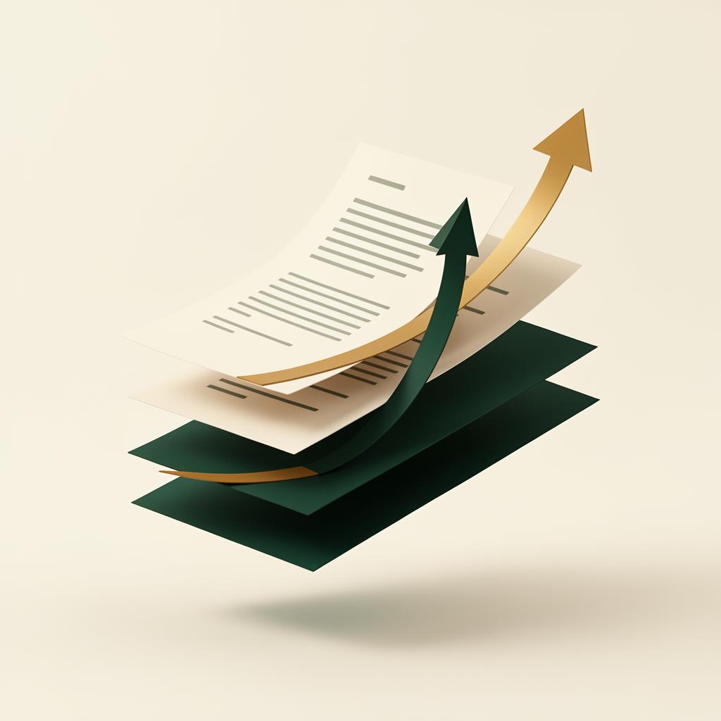 Content Strategy article cover illustration — Proving Content Marketing ROI to a Skeptical CFO